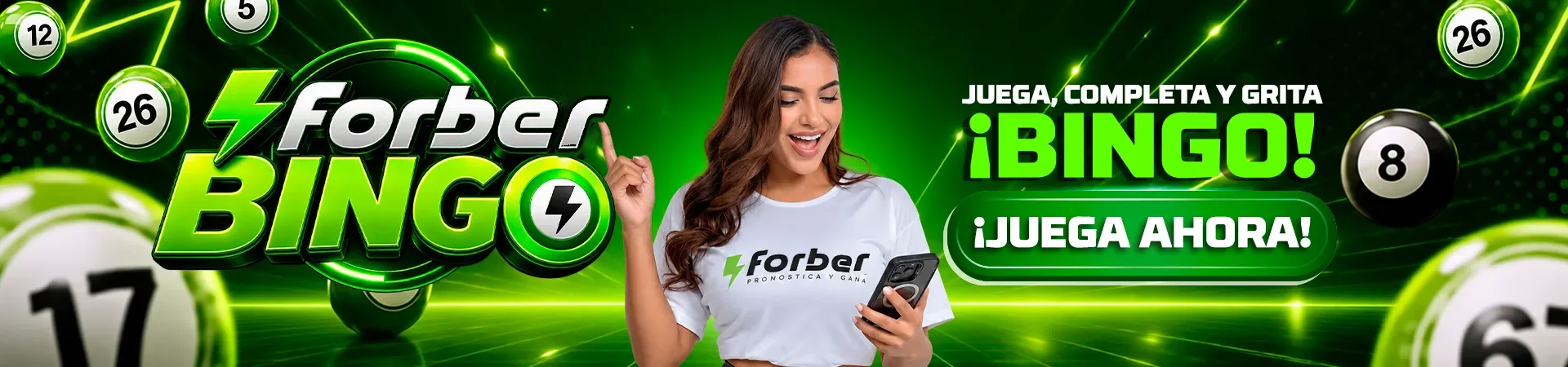 Forber Bingo: juega ahora